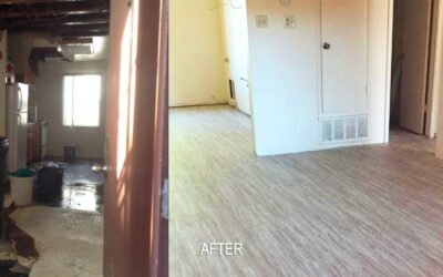Blackwell Fire: Before and After