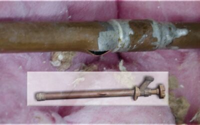 Frozen Hose Faucet Warning!