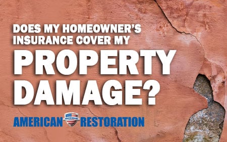 Homeowners insurance coverage for property damage.