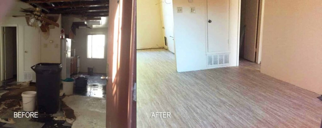 Blackwell Fire: Before and After