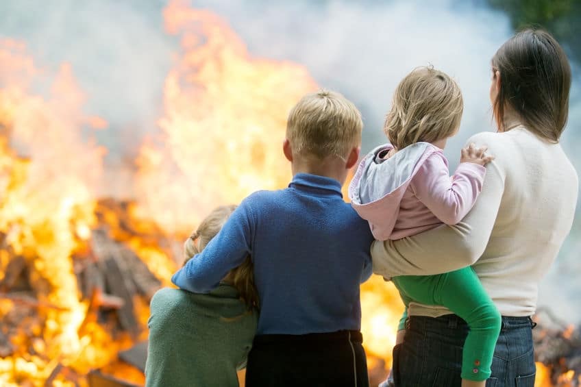 Picking Up The Pieces After A Home Fire