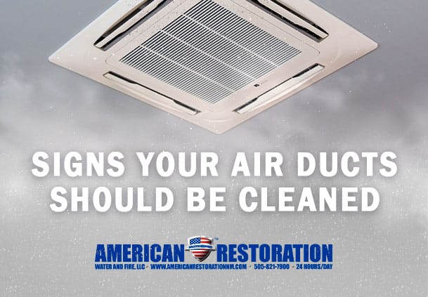 Signs Your Air Ducts Should Be Cleaned