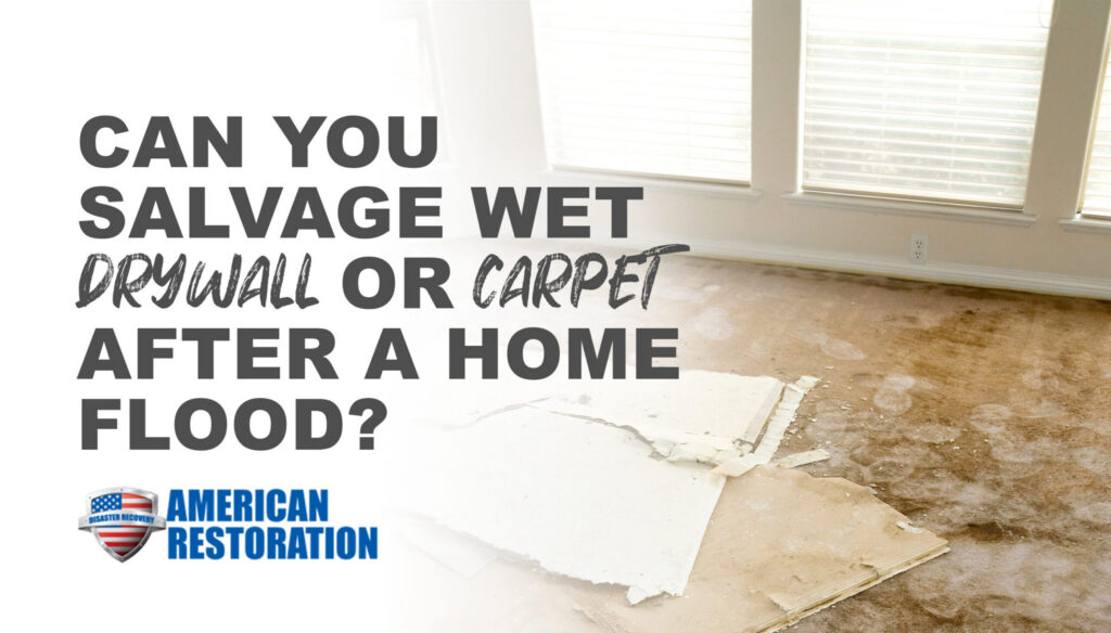 Can You Salvage Wet Drywall?
