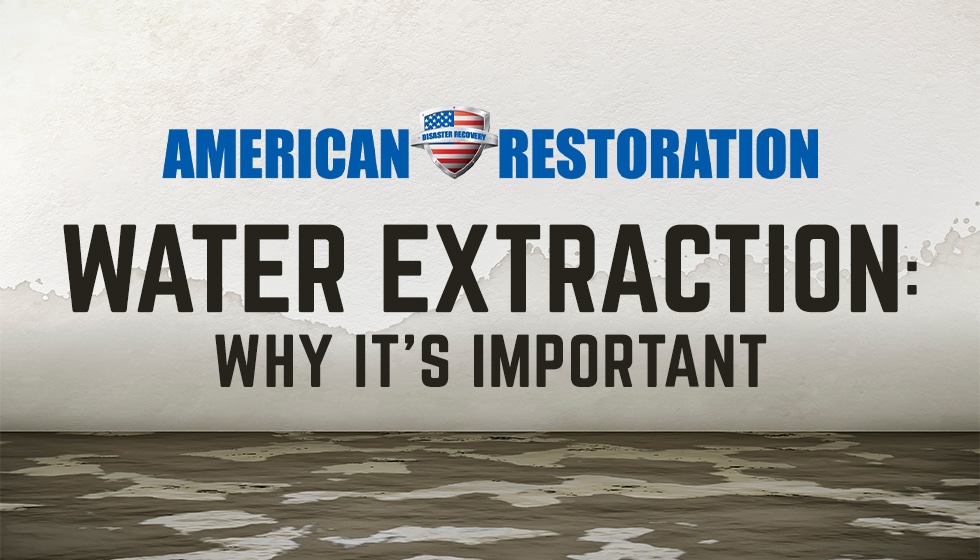 Water Extraction: Why it is Important After a Home Flood
