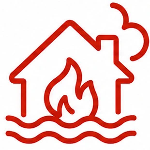 Fire & Smoke Icon