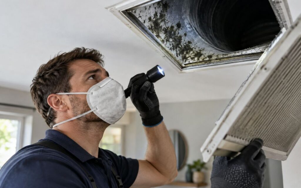 Mold in Air Ducts: 5 Warning Signs & How to Fix It