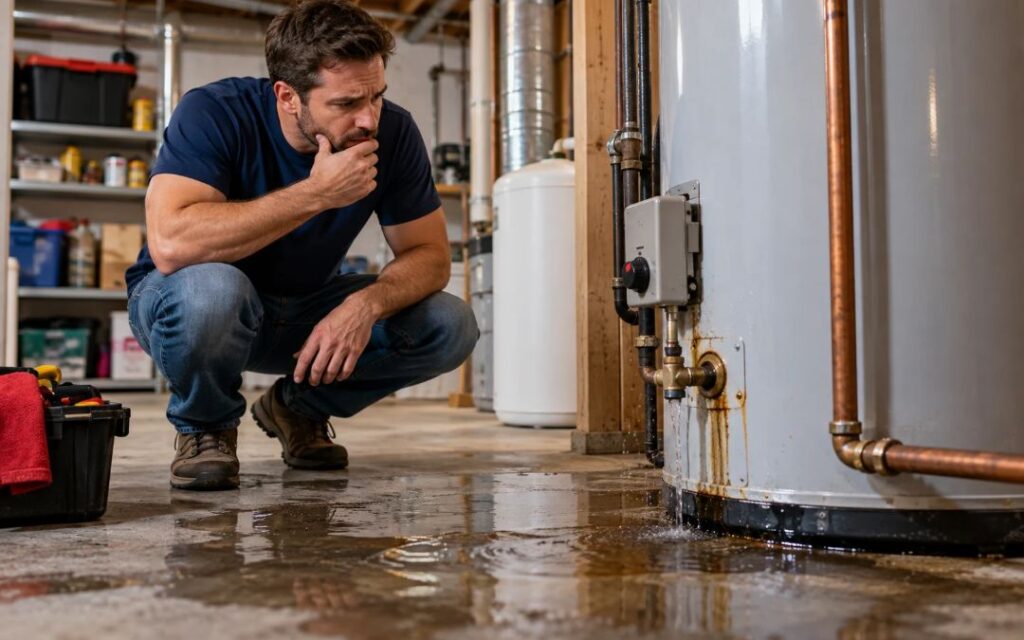 Water Heater Leaking? 5 Causes and What to Do Before Damage Spreads